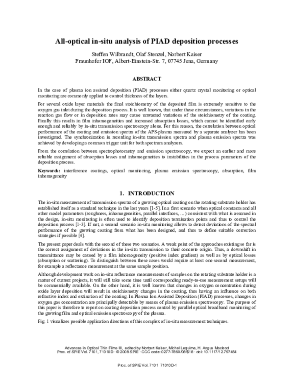 (PDF) All-optical in-situ analysis of PIAD deposition processes