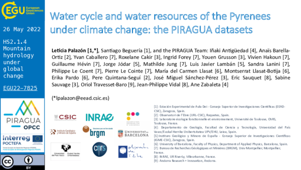 (PDF) Water cycle and water resources of the Pyrenees under climate ...