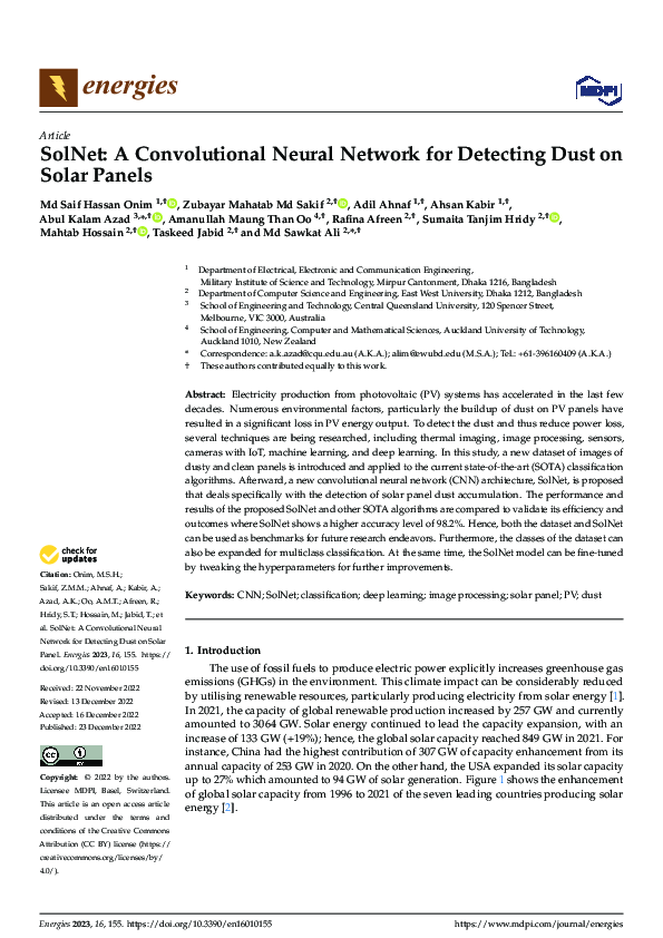 (PDF) SolNet: A Convolutional Neural Network for Detecting Dust on ...