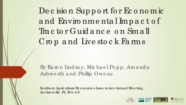 (PDF) Decision Support for Economic and Environmental Impact of Tractor ...