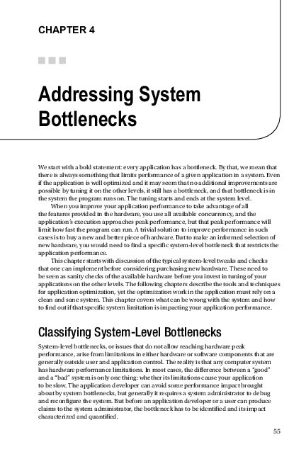 (PDF) Addressing System Bottlenecks