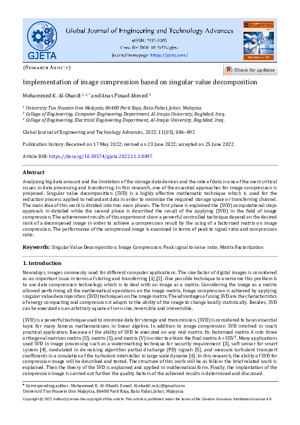 (PDF) Implementation of image compression based on singular value ...