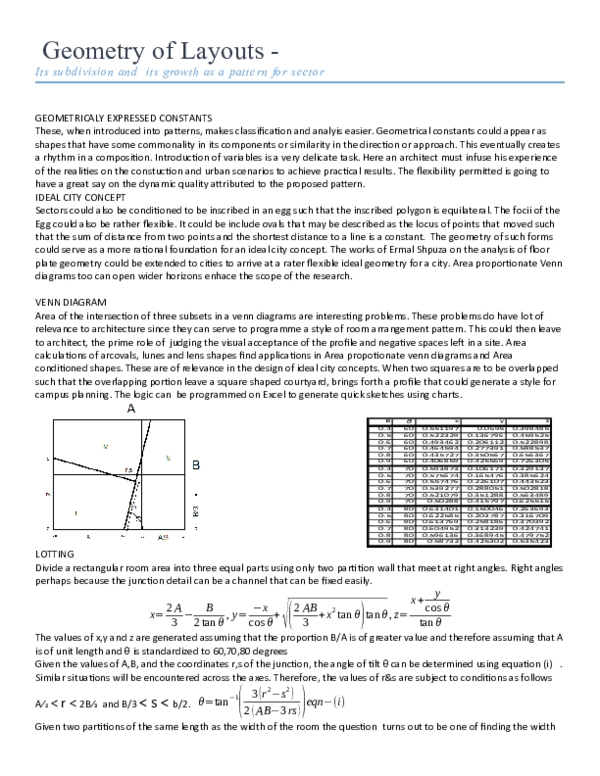 (DOC) Geometry of Layouts -Its subdivision and its growth as a pattern ...