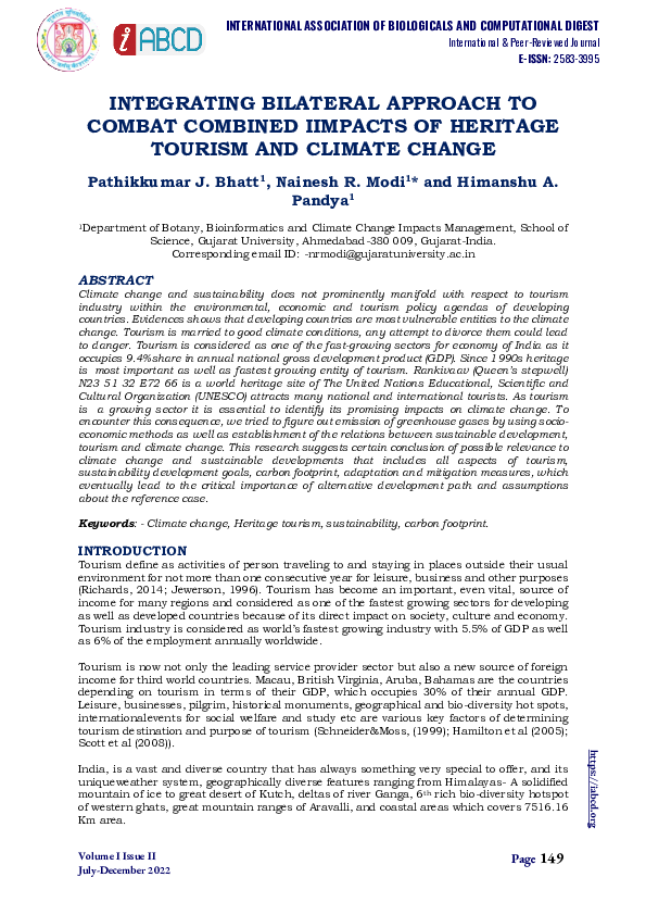 (PDF) Integrating Bilateral Approach to Combat Combined Iimpacts of ...