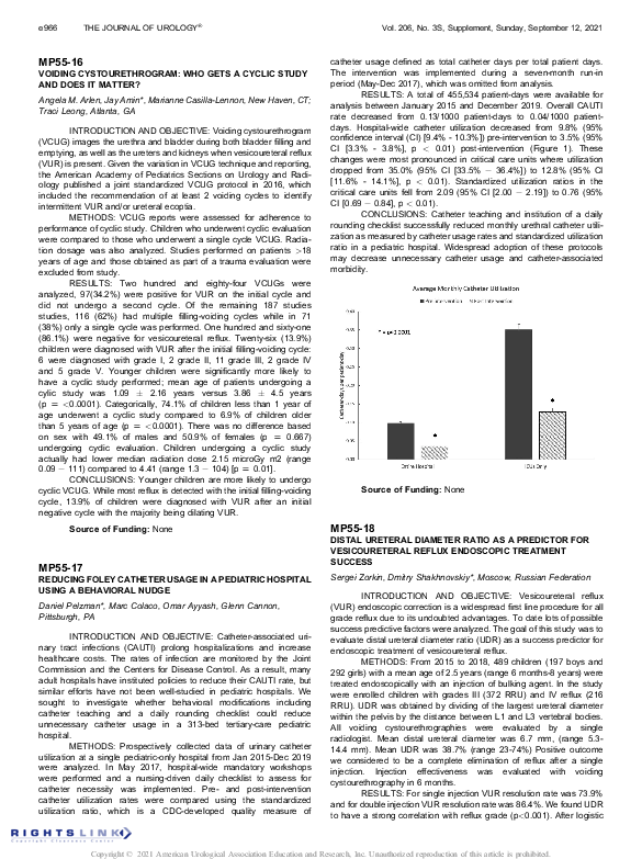 (PDF) MP55-17 REDUCING Foley Catheter Usage in a Pediatric Hospital ...