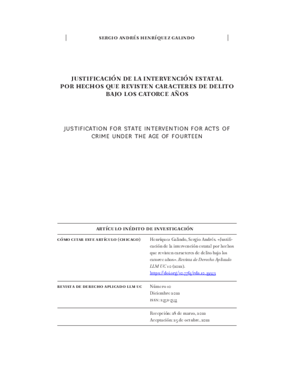 (PDF) Justificación de la intervención estatal por hechos que revisten ...