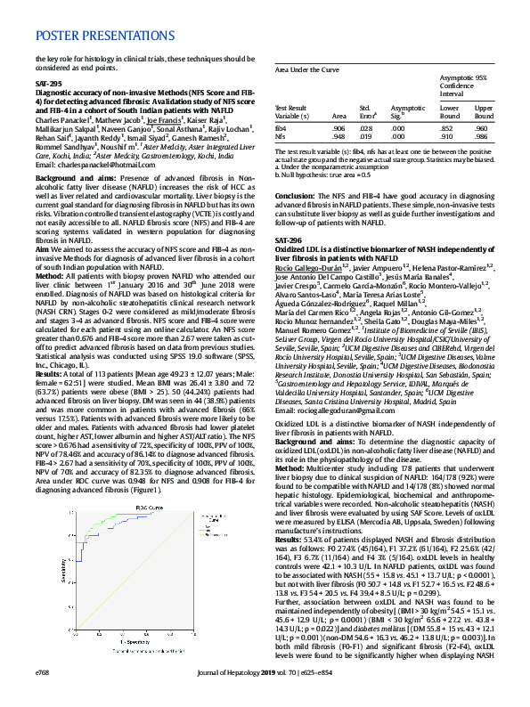 (PDF) SAT-295-Diagnostic accuracy of non-invasive Methods (NFS Score ...