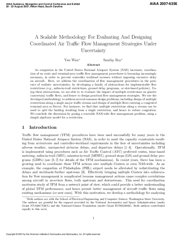 (PDF) A Scalable Methodology for Evaluating and Designing Coordinated ...