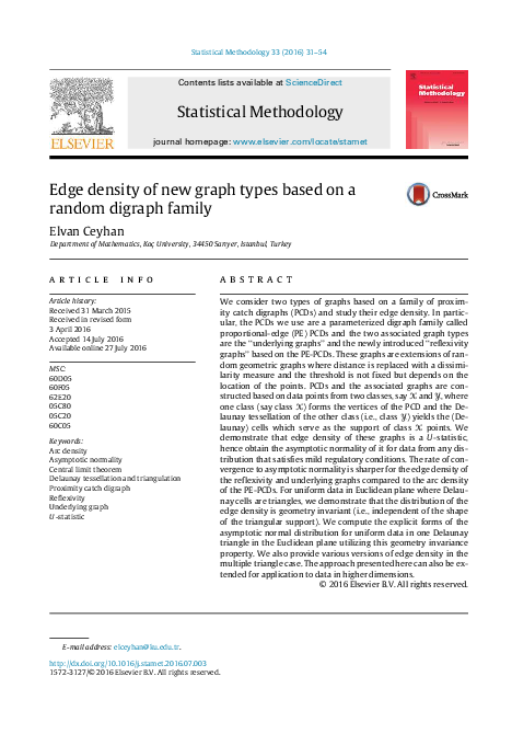 (PDF) Edge density of new graph types based on a random digraph family
