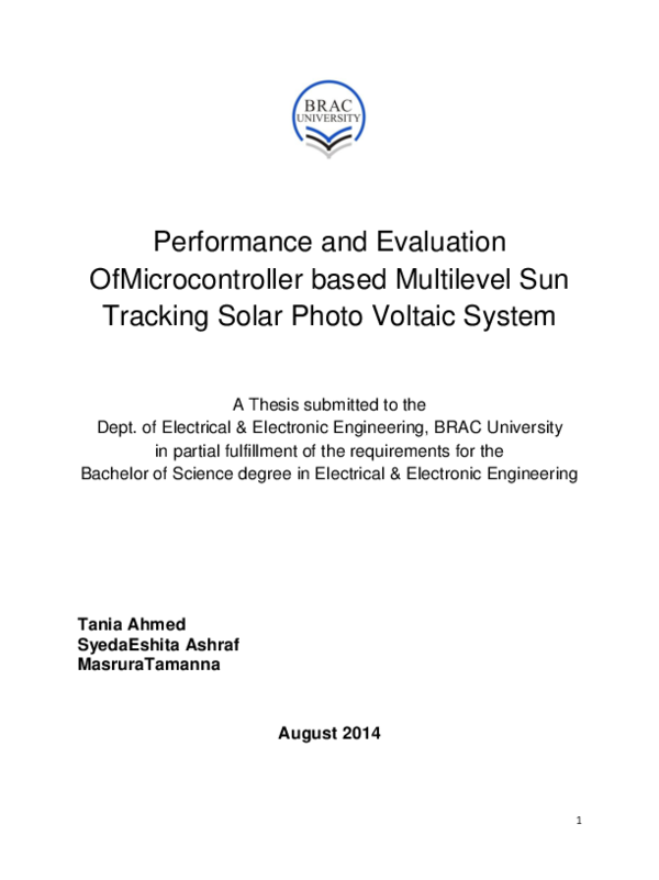 (PDF) Performance and evaluation of microcontroller based multilevel ...