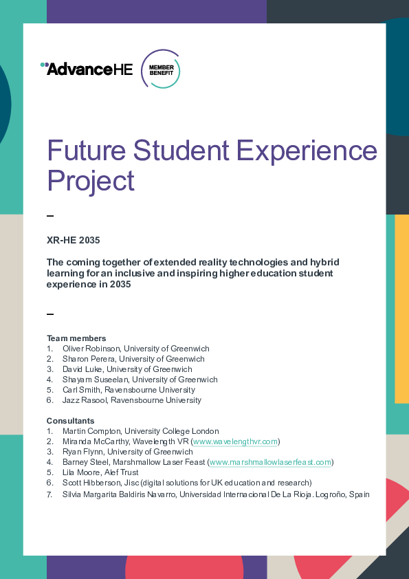 (PDF) Future Student Experience Project - The 2021-22 Collaborative ...