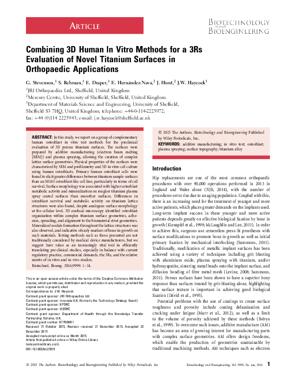 (PDF) Combining 3D human in vitro methods for a 3Rs evaluation of novel ...