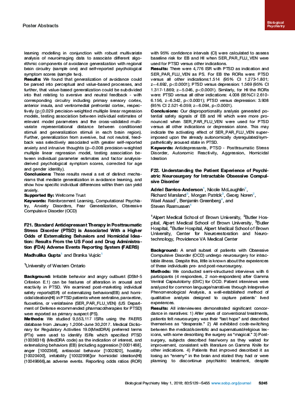 (PDF) F22. Understanding the Patient Experience of Psychiatric ...