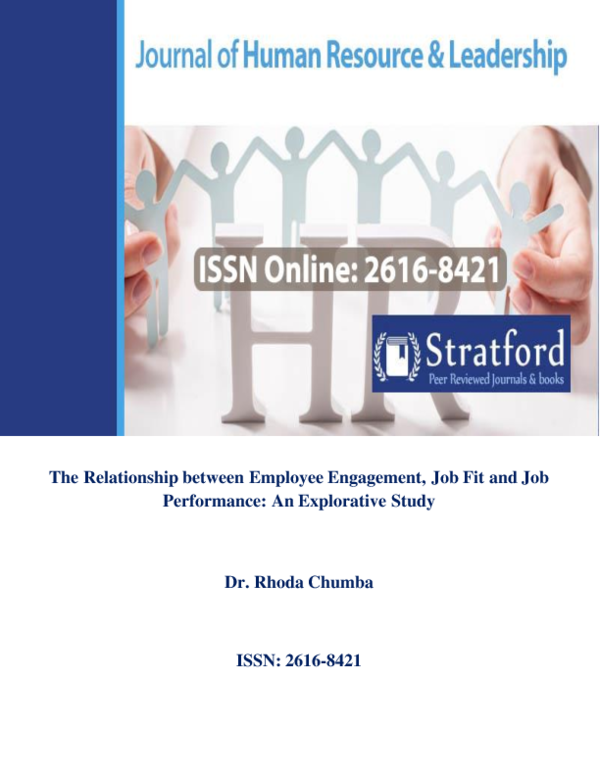 (PDF) The Relationship between Employee Engagement, Job Fit and Job ...