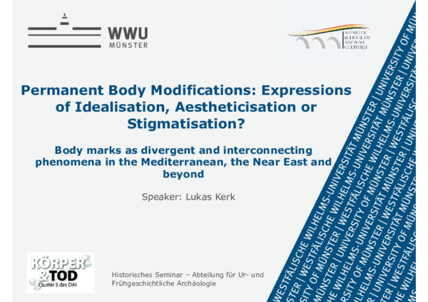 (PDF) Permanent Body Modifications: Expressions of Idealisation ...