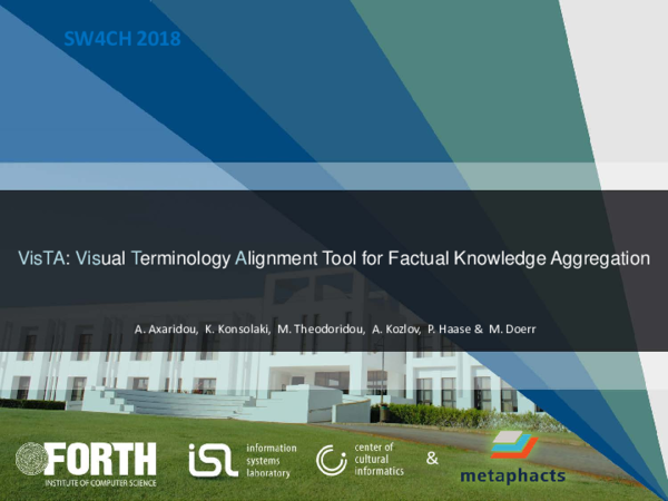 (PDF) VisTA: Visual Terminology Alignment Tool for Factual Knowledge ...