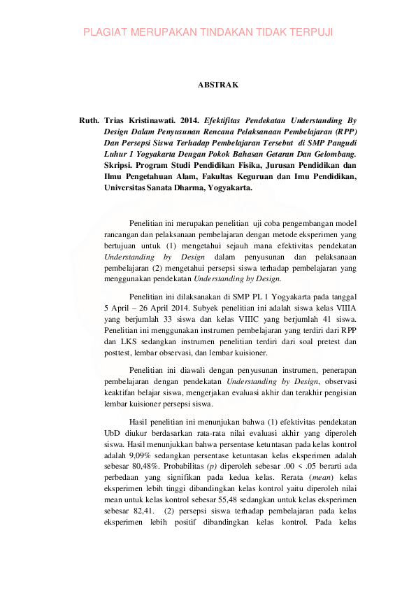  pdf efektivitas pendekatan understanding by design dalam penyusunan