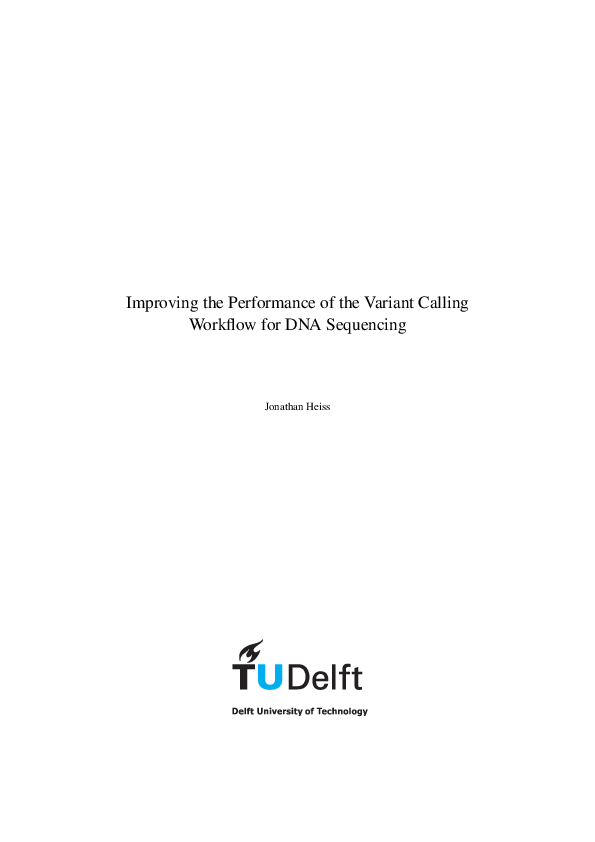 (PDF) Improving the Performance of the Variant Calling Workﬂow for DNA ...