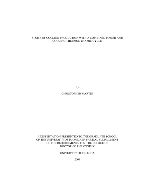 (PDF) Effectiveness of cooling production with a combined power and ...