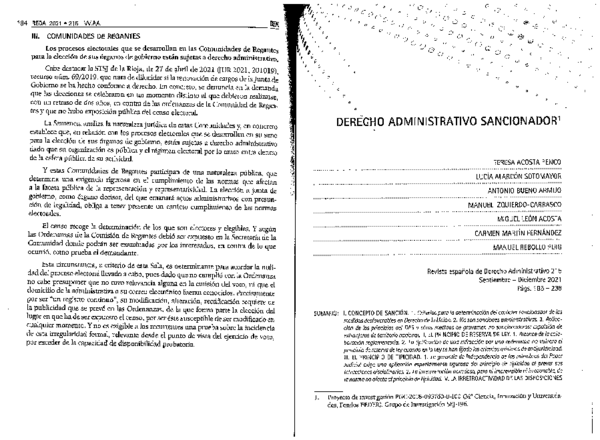 (PDF) Revista Española de Derecho Administrativo 215 (2021). Derecho ...