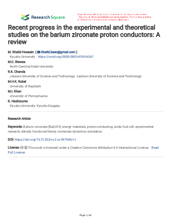  pdf recent progress in the experimental and theoretical studies on