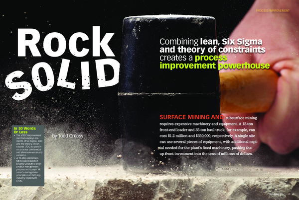 (PDF) Rock Solid - Combining Lean, Six Sigma and Theory of Constraints ...