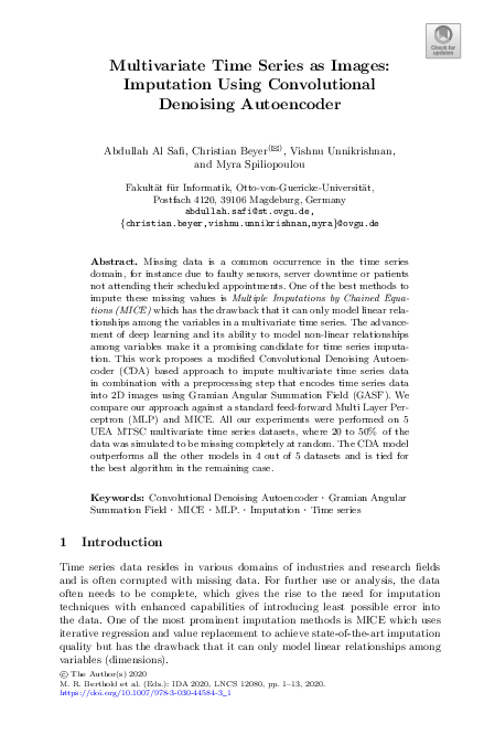 Multivariate Time Series as Images: Imputation Using Convolutional ...