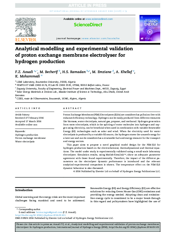 (PDF) Analytical modelling and experimental validation of the dynamic ...