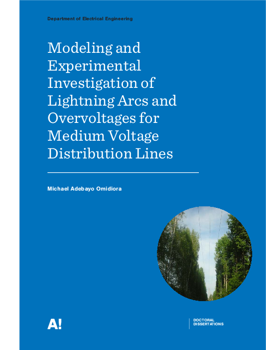 (PDF) Modelling and evaluation of the lightning arc between a power ...