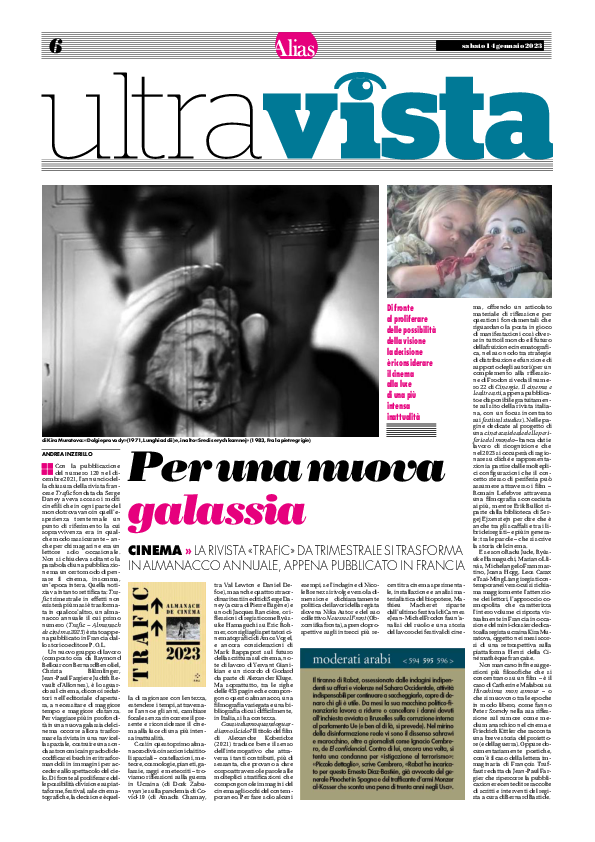 (PDF) Trafic, una nuova galassia del cinema