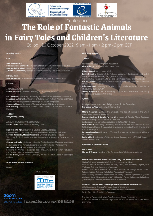 (PDF) Conference program The Role of Fantastic Animals in Fairy Tales ...