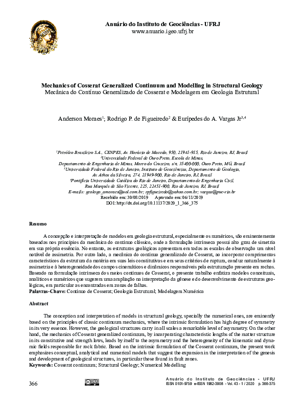 (PDF) Mechanics of Cosserat Generalized Continuum and Modelling in ...