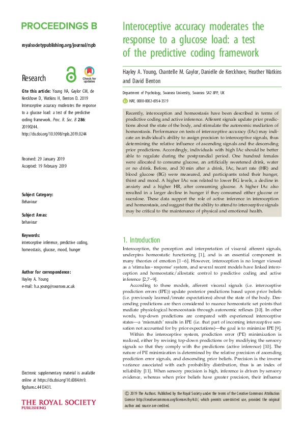 (PDF) Interoceptive accuracy moderates the response to a glucose load ...