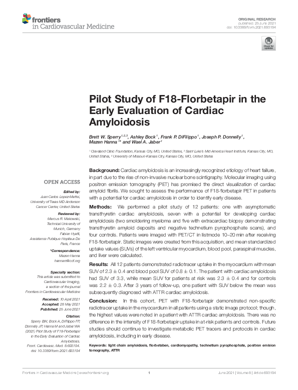 (PDF) Pilot Study of F18-Florbetapir in the Early Evaluation of Cardiac ...