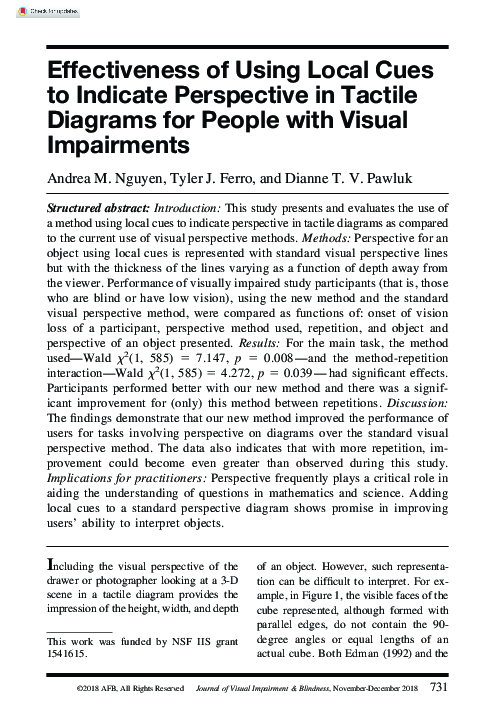 (PDF) Effectiveness of Using Local Cues to Indicate Perspective in ...
