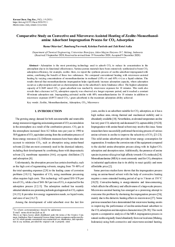 (PDF) Comparative Study on Convective and Microwave-Assisted Heating of ...