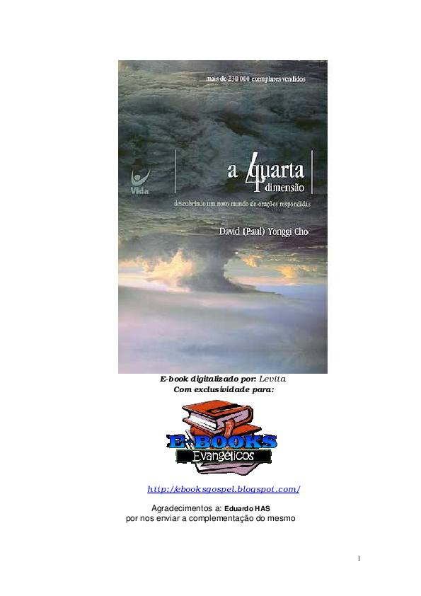 (PDF) A quarta dimensao paul yonggi cho