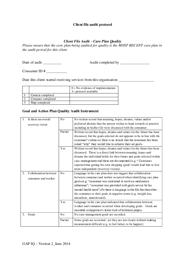 (PDF) MOESM1 of File audit to assess sustained fidelity to a recovery ...
