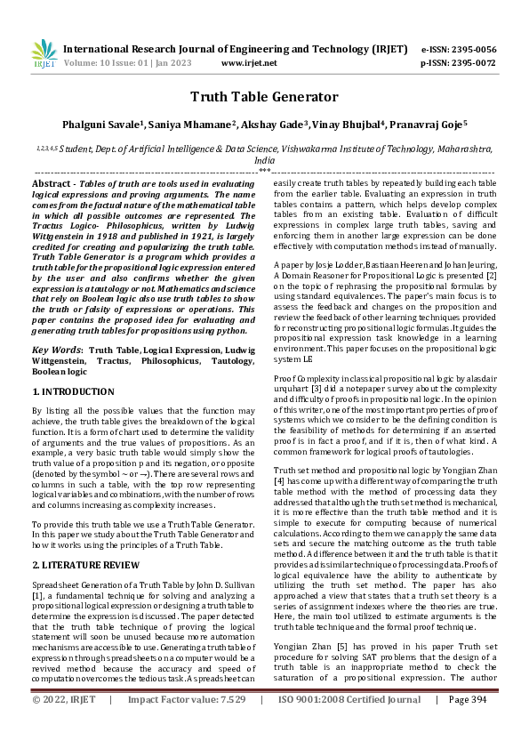 Truth Table Generator Python | Cabinets Matttroy