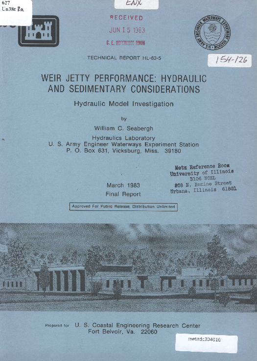 (PDF) Weir Jetty Performance Hydraulic and Sedimentary Considerations