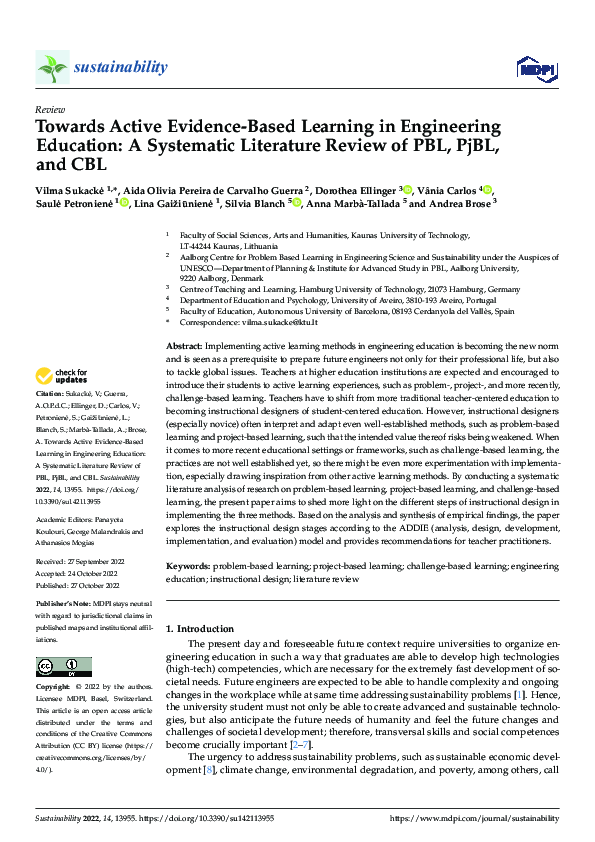 (PDF) Towards Active Evidence-Based Learning in Engineering Education ...