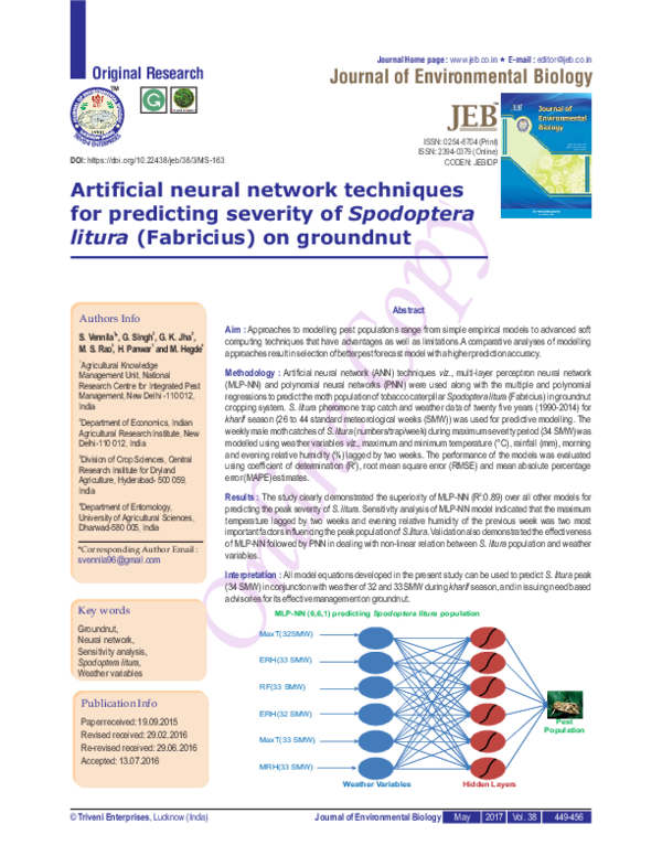 (PDF) Artificial neural network techniques for predicting severity of ...