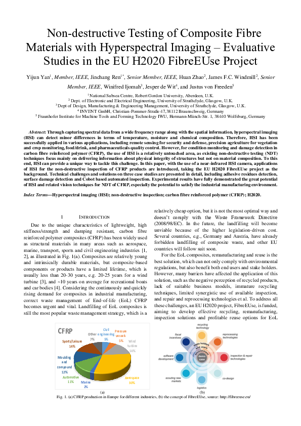 (PDF) Non-Destructive Testing of Composite Fiber Materials With ...