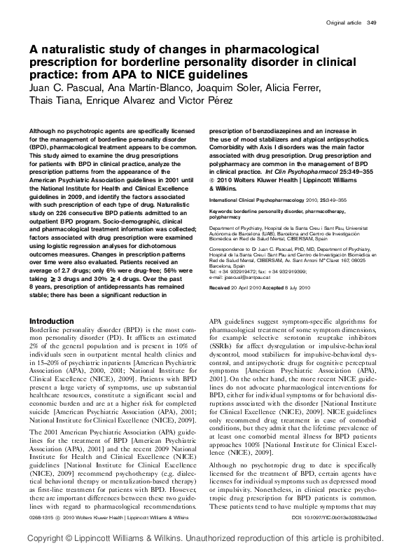 Borderline personality disorder visual data 4