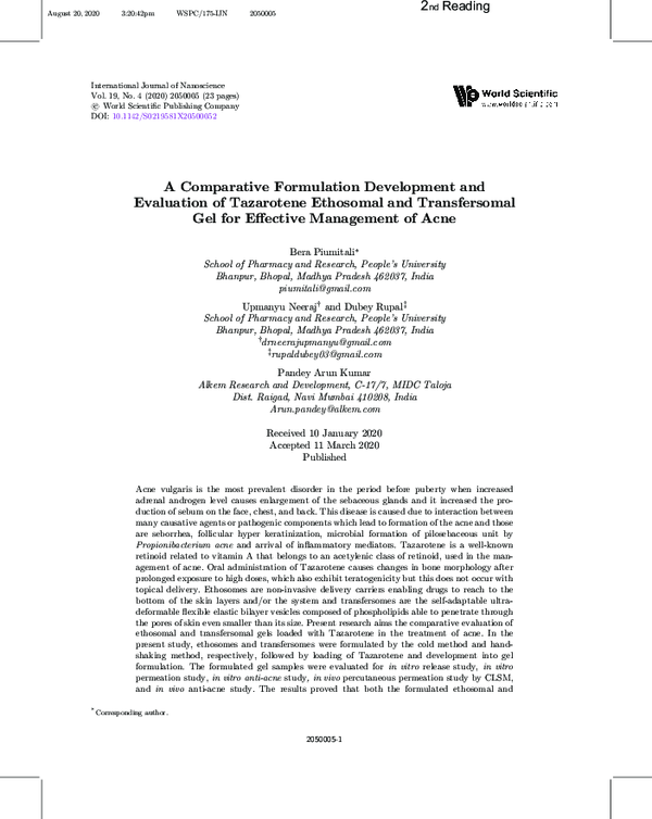 (PDF) A Comparative Formulation Development and Evaluation of ...