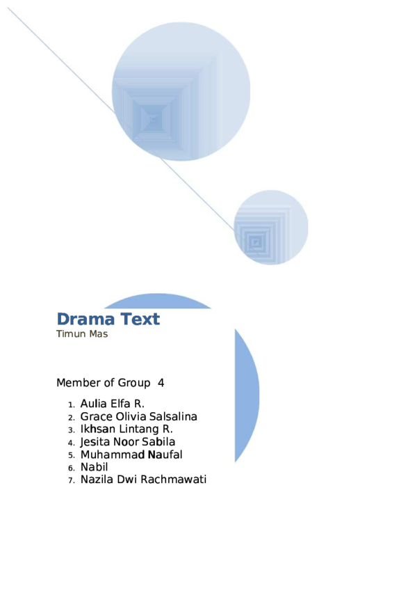 (PDF) Naskah Drama Snow White dalam bahasa Inggris | Nofa Lisalda
