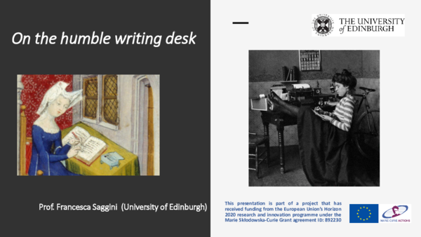 (PDF) On the humble writing desk