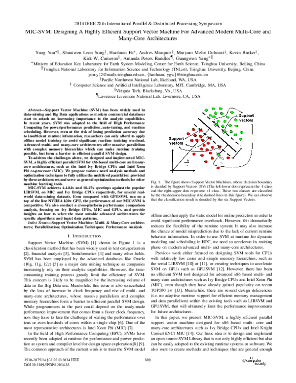 (PDF) MIC-SVM: Designing a Highly Efficient Support Vector Machine for ...