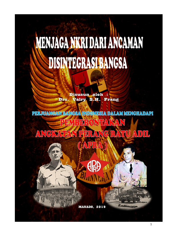 Pdf Pemberontakan Angkatan Perang Ratu Adil Apra