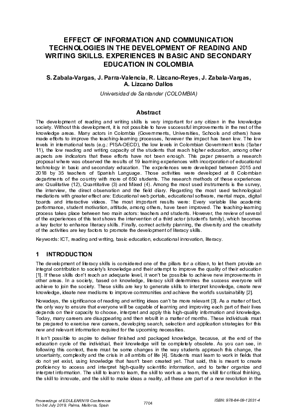 (PDF) Effect of Information and Communication Technologies in the ...